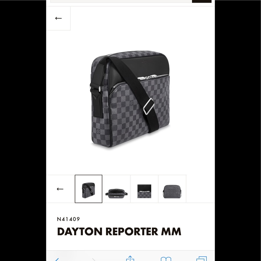 Louis Vuitton Dayton Reporter MM (brand new)